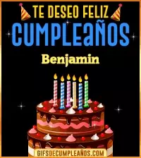 Te deseo Feliz Cumpleaños Benjamin